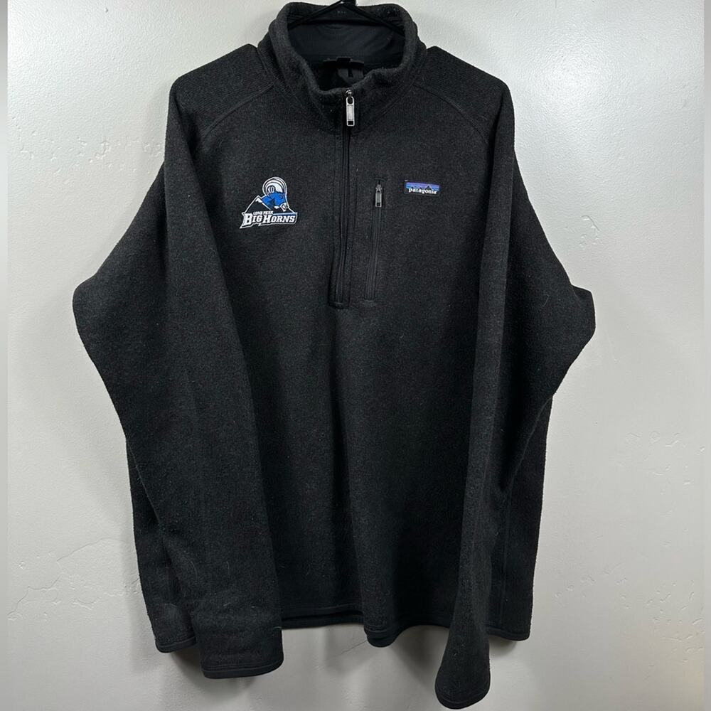 Patagonia Men’s Better Sweater 1/4 Zip Black Size XL